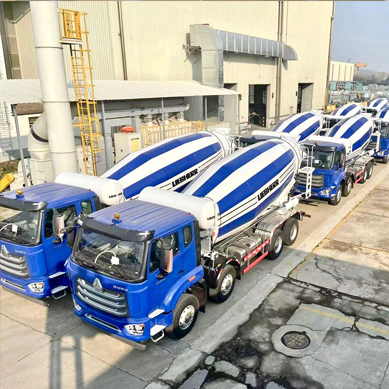 New truck mixers join our fleet